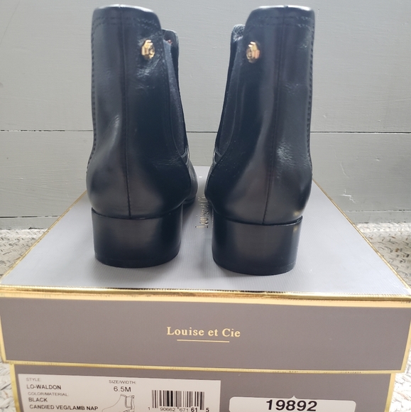 New in Box Louise et Cie black Lo-Waldon Boot - Picture 4 of 5